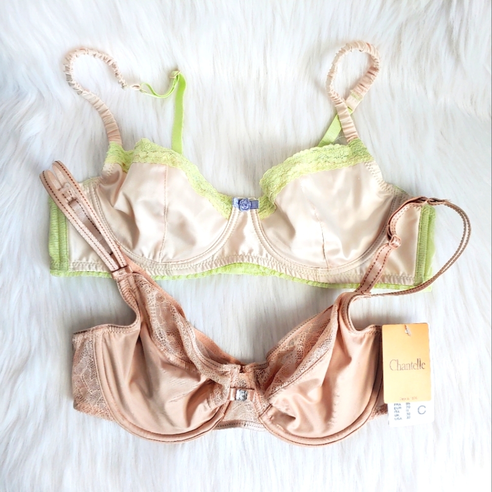 Chantelle & Intimately Free People Bras, 32C